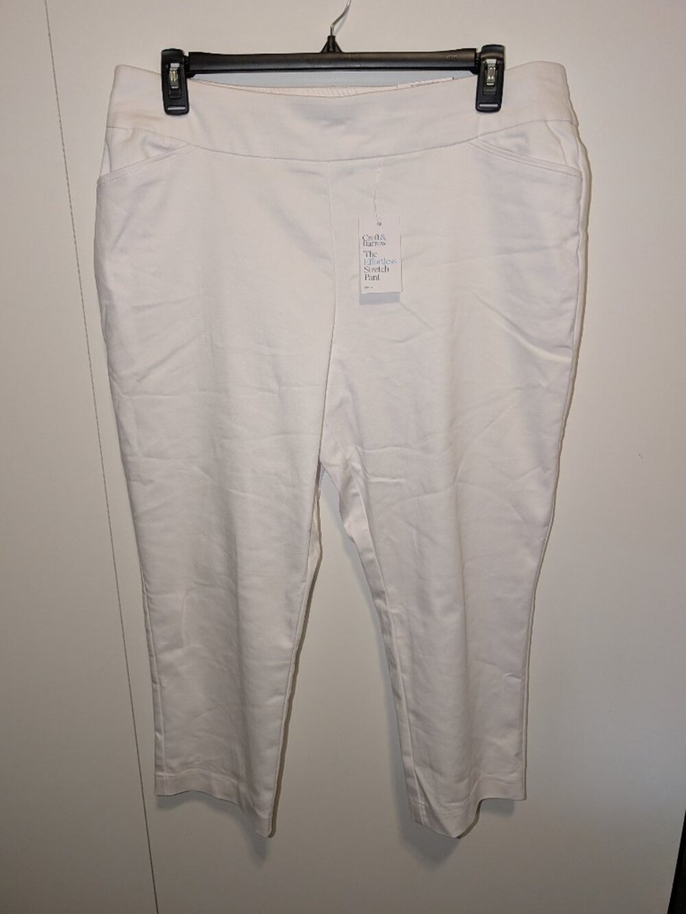 Plus Size Croft & Barrow Effortless Stretch Capri Pants - 18P